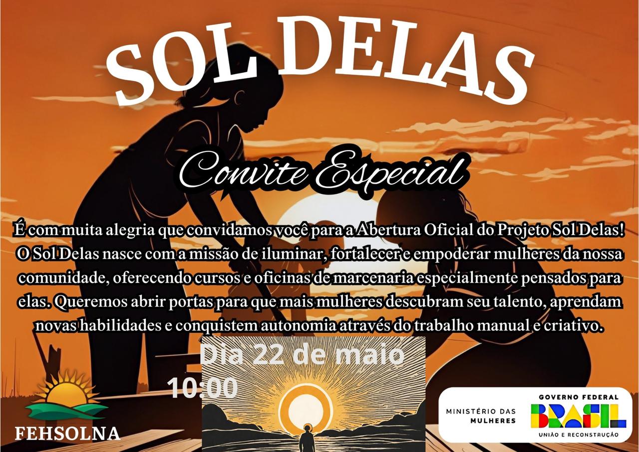 Projeto Sol Delas - Foto 1